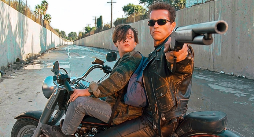 Still image from Terminator 2: Judgment Day.